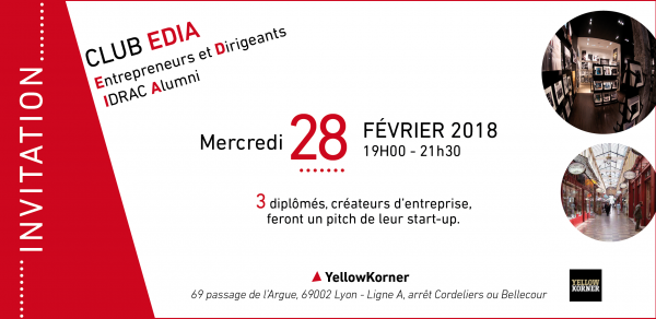 Club des Entrepreneurs et Dirigeants Lyon - 28 février 2018