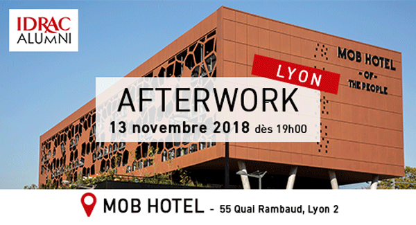 Afterwork Lyon - 13 novembre 2018
