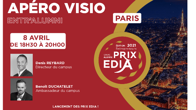 PARIS : Apéro entr'Alumni spécial prix EDIA !