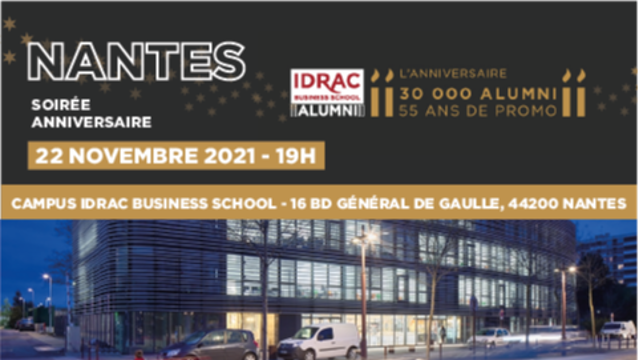 Billetterie ouverte pour la Soirée Anniversaire 🎉 NANTES : Le 22 Novembre ! 