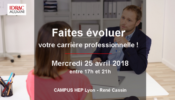 Faites évoluer votre carrière : 25 avril - Lyon