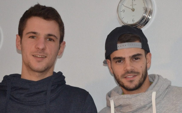 Florian GASPIN  et Martin VERDIER, diplômés Bac +5 2015, fondateurs de League Five - La Dépêche