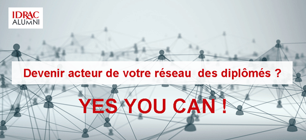 Devenir acteur de votre réseau des diplômés ? Yes, you can !