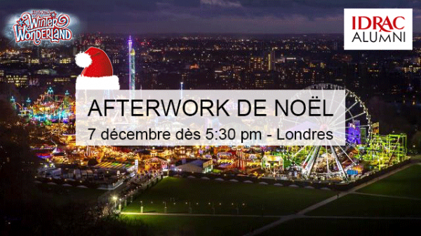 Afterwork de Noël à Londres - 7 décembre 2018