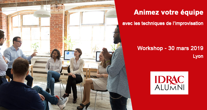 Animez votre équipe avec les techniques de l'improvisation !