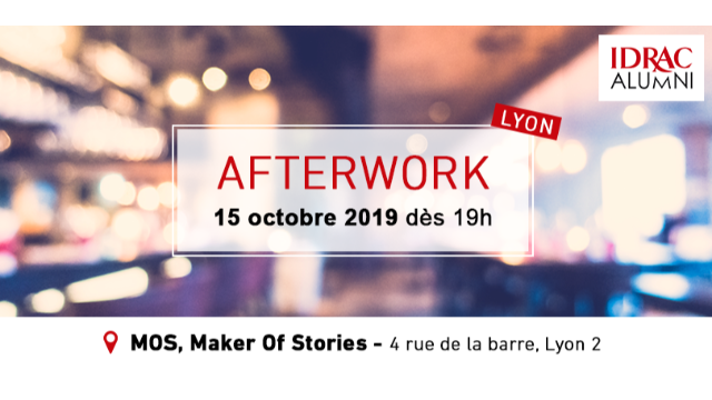 Afterwork Lyon - 15 octobre 2019