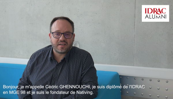 Cédric GHENNOUCHI (MGE 1998) - fondateur de Nativing