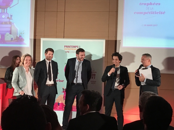 Deux alumni récompensés lors des Trophées de la Compétitivité 2017 