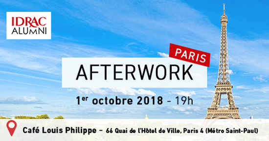 Afterwork Paris - 1er octobre 2018