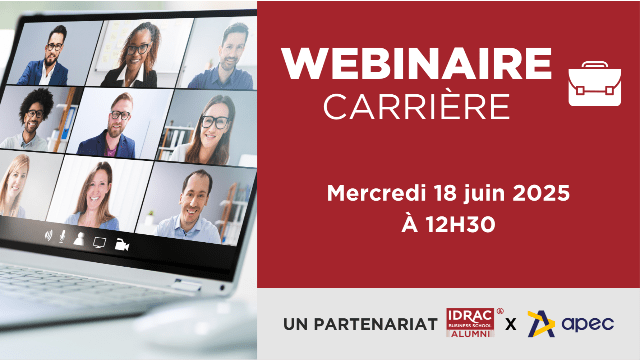 Webinaire APEC 💻 : Dispositif démissionnaire, comment créer son entreprise ou se reconvertir ? - RDV le 18/06/25