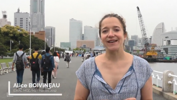 Alice BOIVINEAU (Bac+5 2012), co-fondatrice d'Handisport TV