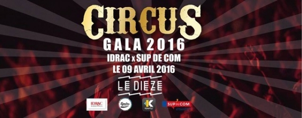 Invitation Gala IDRAC Business School et SUP' DE COM