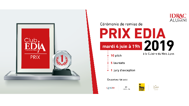 Prix EDIA 2019 : cérémonie de remise des prix