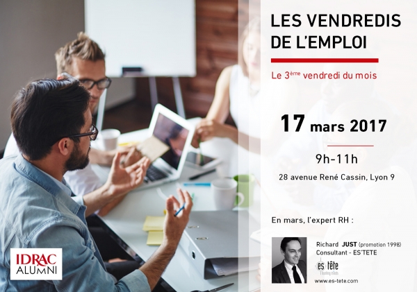 Les Vendredis de l'emploi : coaching RH - Lyon 