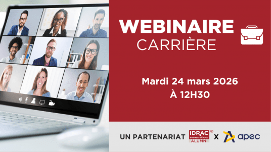 Webinaire APEC :laptop: : Booster votre carrière grâce au réseau