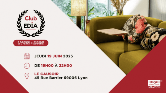 Club EDIA à Lyon 🌟 : l'édition 2025 est là !